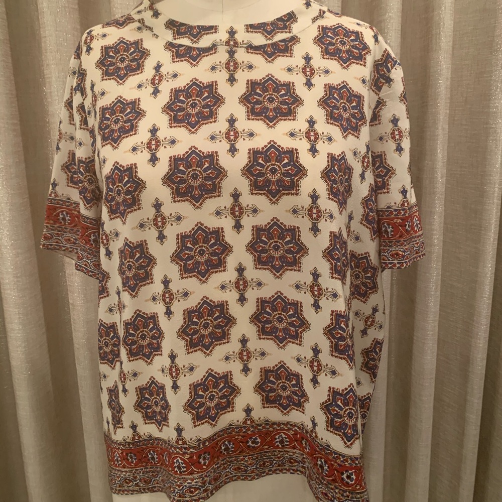 Madewell silk top